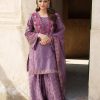 NSR 849 Lavender Chinnon Silk Salwar Suit Perfect for Wedding, Party, Baisakhi, Anniversary, Housewarming . Available at ₹1999 only. Delivery 4-6 | Jump Suits, Salwar suit, Designer Suits, Casual Suits, Creative suits, Palazzo Suits, Party Wear Suits, Patiala Suits, Straight Suits