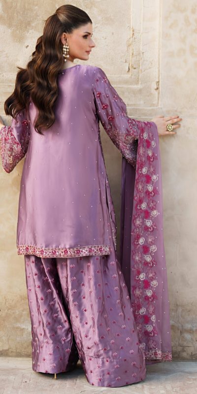 NSR 849 Lavender Chinnon Silk Salwar Suit Perfect for Wedding, Party, Baisakhi, Anniversary, Housewarming . Available at ₹1999 only. Delivery 4-6 | Jump Suits, Salwar suit, Designer Suits, Casual Suits, Creative suits, Palazzo Suits, Party Wear Suits, Patiala Suits, Straight Suits