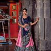 Light Pink Tasar Silk Sequins Embroidery Work Lehenga Choli
