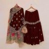 LG 1887 Maroon Color Chinnon Sequences Embroidery Work Salwar Suit Casual, Wedding, Party, Festive, Events Etc.4-6 Working Days@ 2399/-only | Jump Suits, Salwar suit, Designer Suits, Casual Suits, Creative suits, Palazzo Suits, Party Wear Suits, Patiala Suits, Straight Suits