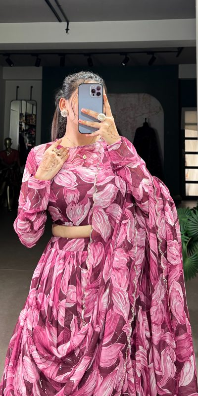 LNB 1027 Maroon Color Tabby Silk Lehenga Choli with Designer Work. Exclusive Offer ₹1999. Delivery 4-6 Working Days. Shop now. | Lehenga, Bollywood Lehenga, Creative Lehenga, Designer Lehenga, Embroidered Lehenga, Party Wear Lehenga