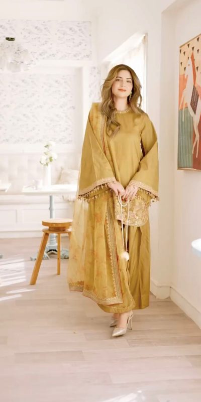 SSR 515 Mustard French Crep Silk With Embroidery Sequence Work with Digital Print & Lace Work Salwar Suit at ₹2099 only. Delivery 4-6 Days | Jump Suits, Salwar suit, Designer Suits, Casual Suits, Creative suits, Palazzo Suits, Party Wear Suits, Patiala Suits, Straight Suits