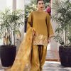 SSR 515 Mustard French Crep Silk With Embroidery Sequence Work with Digital Print & Lace Work Salwar Suit at ₹2099 only. Delivery 4-6 Days | Jump Suits, Salwar suit, Designer Suits, Casual Suits, Creative suits, Palazzo Suits, Party Wear Suits, Patiala Suits, Straight Suits