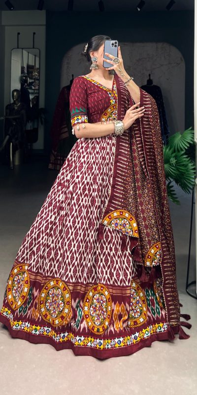 LNB 1743 Mustard Tussar Silk Gamthi Work & Mirror Work Lehenga Choli in . Available at ₹3099 only. Delivery 4-6 Working Days. Shop now. | Lehenga, Bollywood Lehenga, Creative Lehenga, Designer Lehenga, Embroidered Lehenga, Party Wear Lehenga
