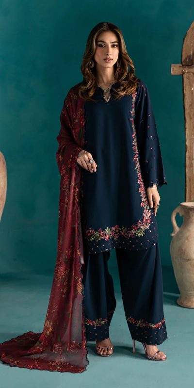 ZSR 3123 Navy Blue Pure Natural Crep Silk with Embroidery Work & Digital Print Salwar Suit . Now at just ₹2049. Delivery 4-6 Working Days. | Jump Suits, Salwar suit, Designer Suits, Casual Suits, Creative suits, Palazzo Suits, Party Wear Suits, Patiala Suits, Straight Suits