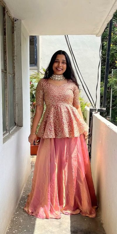 ZSR 3136 Peach Color Crunchy Silk Embroidery Work Salwar Suit in . Get it for ₹2149. Delivery 4-6 Working Days. Shop now. | Jump Suits, Salwar suit, Designer Suits, Casual Suits, Creative suits, Palazzo Suits, Party Wear Suits, Patiala Suits, Straight Suits