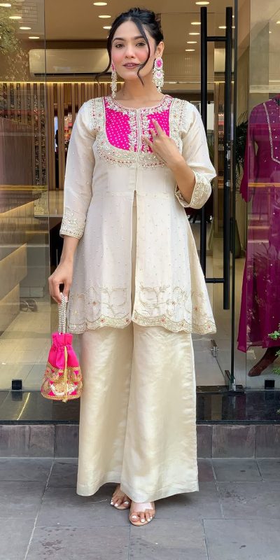 SRK 5277 Pink Mal Cotton With Embroidery Work & Bead Work Salwar Suit . Affordable Price ₹1799. Delivery 4-6 Working Days. Shop now. | Jump Suits, Salwar suit, Designer Suits, Casual Suits, Creative suits, Palazzo Suits, Party Wear Suits, Patiala Suits, Straight Suits