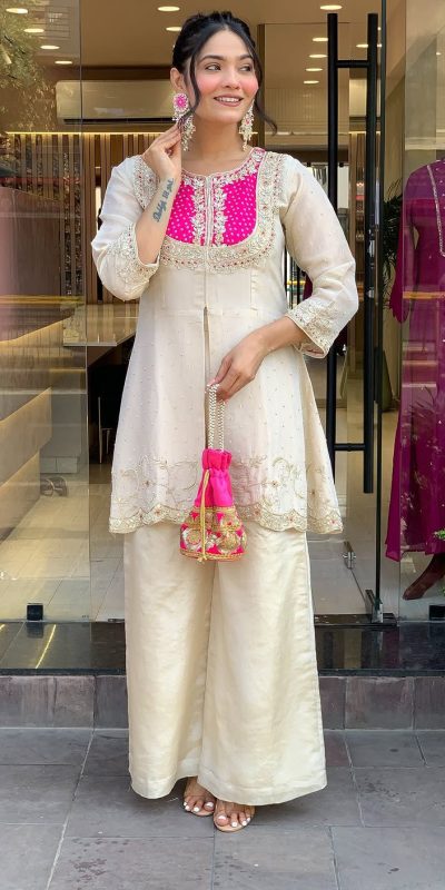 SRK 5277 Pink Mal Cotton With Embroidery Work & Bead Work Salwar Suit . Affordable Price ₹1799. Delivery 4-6 Working Days. Shop now. | Jump Suits, Salwar suit, Designer Suits, Casual Suits, Creative suits, Palazzo Suits, Party Wear Suits, Patiala Suits, Straight Suits