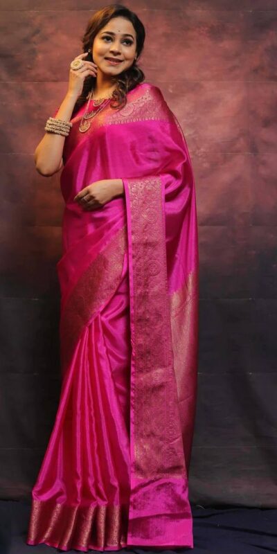 KP 6009 Pink Color Soft Lichi Silk With Lace Border & Lace Work. Now Saree at just ₹1349. Delivery 4-6 Working Days. Shop now. | Sarees, Bollywood Sarees, Creative Sarees, Designer Sarees, Embroidered Sarees, Ethnic Saree, Modern Digital sarees, Party Wear Sarees