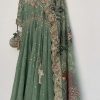 Pista Chinon Lace Embroidery Work Gown