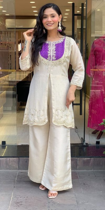 SRK 5277 Purple Mal Cotton With Embroidery Work & Bead Work Salwar Suit . Affordable Price ₹1799. Delivery 4-6 Working Days. Shop now. | Jump Suits, Salwar suit, Designer Suits, Casual Suits, Creative suits, Palazzo Suits, Party Wear Suits, Patiala Suits, Straight Suits