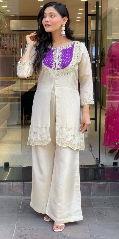 SRK 5277 Purple Mal Cotton With Embroidery Work & Bead Work Salwar Suit . Affordable Price ₹1799. Delivery 4-6 Working Days. Shop now. | Jump Suits, Salwar suit, Designer Suits, Casual Suits, Creative suits, Palazzo Suits, Party Wear Suits, Patiala Suits, Straight Suits