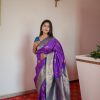 MB Paithani-3 Purple in Pethani Silk Zari Work & Lace Work Saree . Grab it for ₹2199. Delivery 4-6 Working Days. Shop now. | Sarees, Bollywood Sarees, Creative Sarees, Designer Sarees, Embroidered Sarees, Ethnic Saree, Modern Digital sarees, Party Wear Sarees