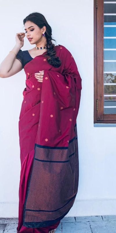 KP 5000 Red Soft Lichi Silk Saree with Designer Work. Wedding, Party, Festive, Events, Now at just ₹1249. Delivery 4-6 Working Days. Shop now. | Sarees, Bollywood Sarees, Creative Sarees, Designer Sarees, Embroidered Sarees, Ethnic Saree, Modern Digital sarees, Party Wear Sarees