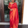 KP 4040 Red Soft Lichi Silk Saree Perfect for Wedding, Party, Ethnic Day, Raksha Bandhan, Temple Visit – . Exclusive Offer ₹1299. Delivery 4-6 Working D | Sarees, Bollywood Sarees, Creative Sarees, Designer Sarees, Embroidered Sarees, Ethnic Saree, Modern Digital sarees, Party Wear Sarees