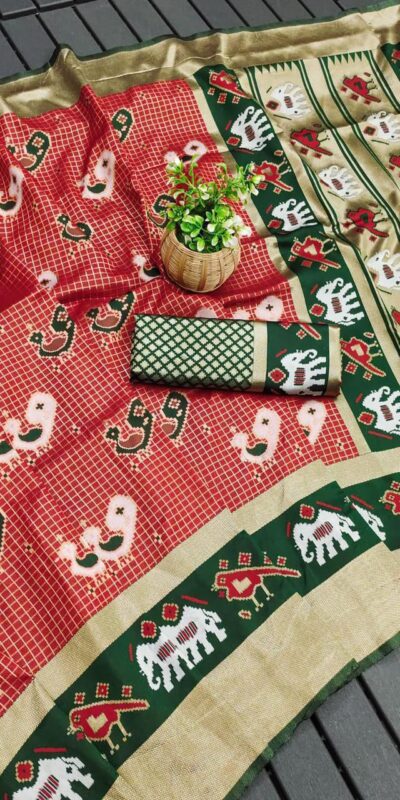 KP 6005 Red Soft Lichi Silk With Lace Work & Lace Border Saree. Introductory Price ₹1399. Delivery 4-6 Working Days. Shop now. | Sarees, Bollywood Sarees, Creative Sarees, Designer Sarees, Embroidered Sarees, Ethnic Saree, Modern Digital sarees, Party Wear Sarees