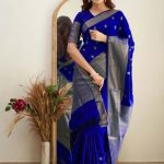 KP 5088 Royal Blue Soft Lichi Silk Cloth Saree With Lace Border & Lace Work. Best Price ₹1349. Delivery 4-6 Working Days. Shop now. | Sarees, Bollywood Sarees, Creative Sarees, Designer Sarees, Embroidered Sarees, Ethnic Saree, Modern Digital sarees, Party Wear Sarees