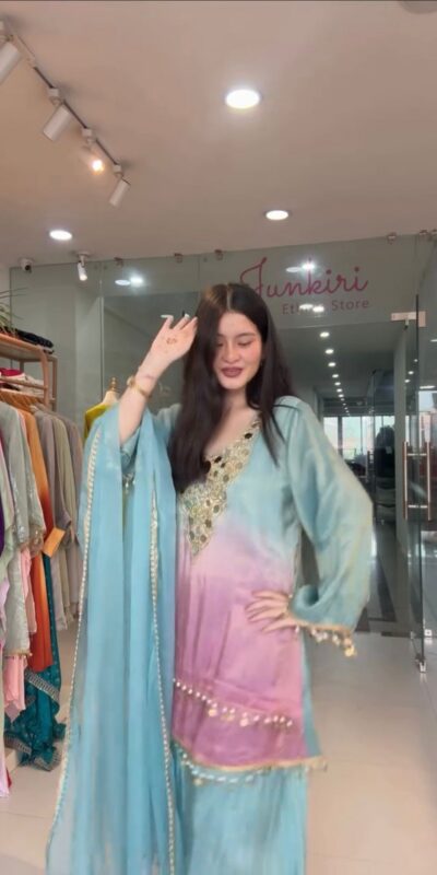 LG 2008 Sky Blue Printed Crape Silk with Mirror Work & Embroidery Work Salwar Suit . Affordable Price ₹1949. Delivery 4-6 Working Days. Shop now. | Jump Suits, Tops & Bottoms, Track Suits, Trendy Wear, Salwar suit, Designer Suits, Casual Suits, Creative suits, Palazzo Suits, Party Wear Suits, Patiala Suits, Straight Suits