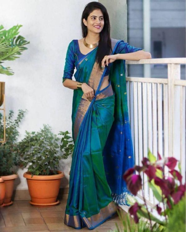 KP 5046 Royal Blue Soft Lichi Silk With Lace Work Lace Border Saree. Wedding, Party, Festive, Events Get it for ₹1449. Delivery 4-6 Working Days. Shop now. | Sarees, Bollywood Sarees, Creative Sarees, Designer Sarees, Embroidered Sarees, Ethnic Saree, Modern Digital sarees, Party Wear Sarees