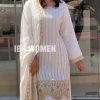 White Fox Georgette Thread Work Salwar Suit