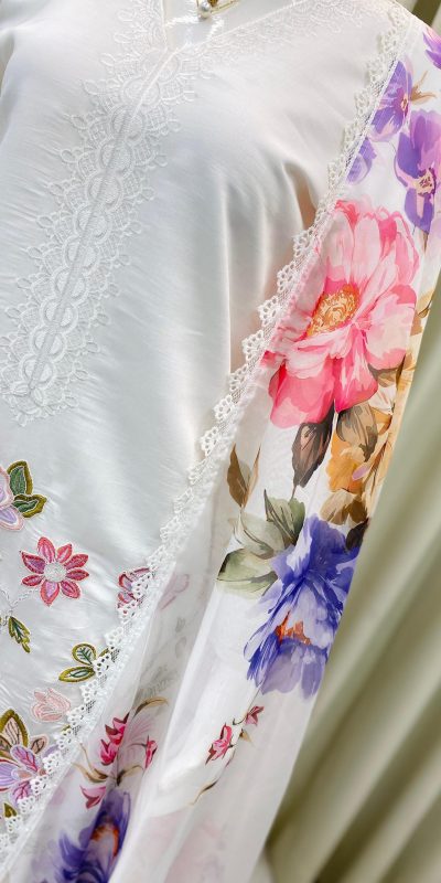 BE 373 White Roman Silk Embroidery Work & Lace Work Salwar Suit in. Available at ₹2149 only. Delivery 4-6 Working Days. Shop now. | Jump Suits, Salwar suit, Designer Suits, Casual Suits, Creative suits, Palazzo Suits, Party Wear Suits, Patiala Suits, Straight Suits