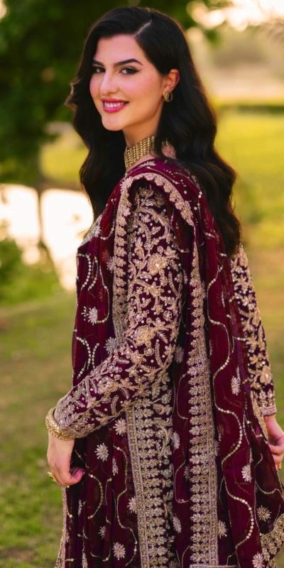 SRK 5238 Wine Faux Georgette With 5mm Embroidery Sequence Work with Beads Work Wedding, Party, Festive, Events, 4-6 Working Days At 2399 | Jump Suits, Salwar suit, Designer Suits, Casual Suits, Creative suits, Palazzo Suits, Party Wear Suits, Patiala Suits, Straight Suits
