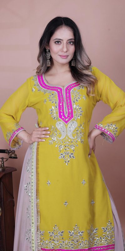 SRK 5260 Pink Faux Georgette With 5mm Embroidery Sequence Work Perfect for Wedding, Party, Karwa Chauth, Ethnic Day, Baisakhi Beast Price At 2149/- Only | Jump Suits, Salwar suit, Designer Suits, Casual Suits, Creative suits, Palazzo Suits, Party Wear Suits, Patiala Suits, Straight Suits