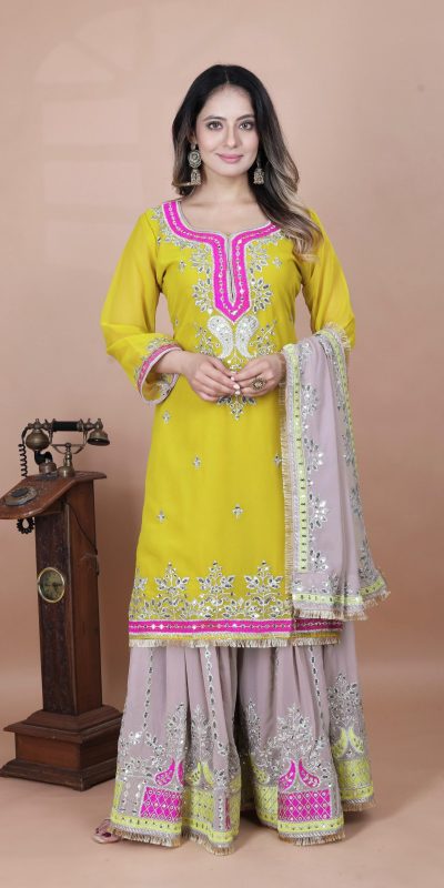 SRK 5260 Pink Faux Georgette With 5mm Embroidery Sequence Work Perfect for Wedding, Party, Karwa Chauth, Ethnic Day, Baisakhi Beast Price At 2149/- Only | Jump Suits, Salwar suit, Designer Suits, Casual Suits, Creative suits, Palazzo Suits, Party Wear Suits, Patiala Suits, Straight Suits