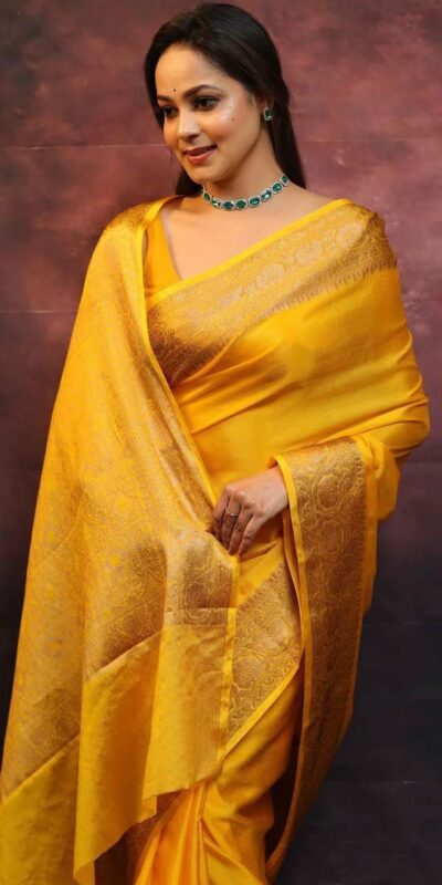 KP 6009 Yellow Soft Lichi Silk With Lace Border & Lace Work. Now Saree at just ₹1349. Delivery 4-6 Working Days. Shop now. | Sarees, Bollywood Sarees, Creative Sarees, Designer Sarees, Embroidered Sarees, Ethnic Saree, Modern Digital sarees, Party Wear Sarees
