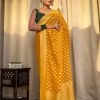 KP 5083 Yellow Soft Lichi Silk Perfect for Wedding, Party, Family Gatherings, Sangeet, Diwali Cloth. Saree. Get it for ₹1399. Delivery 4-6 Working Days. | Sarees, Bollywood Sarees, Creative Sarees, Designer Sarees, Embroidered Sarees, Ethnic Saree, Modern Digital sarees, Party Wear Sarees