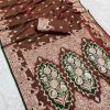 Brown Banarasi Lace Zari Work Saree