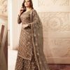 FC L.t 5401 Brown Color Jacquard Silk Georgette Diamond Sharara Suit Wedding, Party, Festive Expected Delivery 4-6 Working Days  @2999/- | Jump Suits, Salwar suit, Designer Suits, Casual Suits, Creative suits, Palazzo Suits, Party Wear Suits, Patiala Suits, Straight Suits