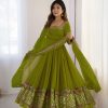 ZF 5010 Green Georgette Gown Perfect for Wedding, Party, Pooja, Ethnic Day, Karwa Chauth – . Best Price ₹2049. Delivery 4-6 Working Days. Shop now. | Jump Suits, Salwar suit, Designer Suits, Casual Suits, Creative suits, Palazzo Suits, Party Wear Suits, Patiala Suits, Straight Suits