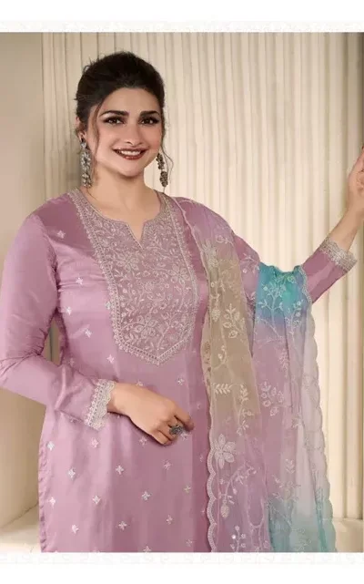 FC 73591 Lavender Vichitra Salwar Suit with Digital Print & Embroidery Work. Available at ₹2599 only. Delivery 4-6 Working Days. Shop now. | Jump Suits, Salwar suit, Designer Suits, Casual Suits, Creative suits, Palazzo Suits, Party Wear Suits, Patiala Suits, Straight Suits
