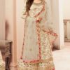FC L.t 5401 Off White Color Jacquard Silk Georgette Diamond Sharara Suit Wedding, Party, Festive Expected Delivery 4-6 Working Days  @2999/- | Jump Suits, Salwar suit, Designer Suits, Casual Suits, Creative suits, Palazzo Suits, Party Wear Suits, Patiala Suits, Straight Suits