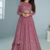 FC 9293 Onion Georgette Salwar Suit with Embroidery Work. Wedding, Party, Festive, Events, Now at just ₹2649. Delivery 4-6 Working Days. Shop now. | Jump Suits, Salwar suit, Designer Suits, Casual Suits, Creative suits, Palazzo Suits, Party Wear Suits, Patiala Suits, Straight Suits
