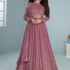 FC 9293 Onion Georgette Salwar Suit with Embroidery Work. Wedding, Party, Festive, Events, Now at just ₹2649. Delivery 4-6 Working Days. Shop now. | Jump Suits, Salwar suit, Designer Suits, Casual Suits, Creative suits, Palazzo Suits, Party Wear Suits, Patiala Suits, Straight Suits