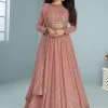 FC 9293 Peach Georgette Salwar Suit with Embroidery Work. Wedding, Party, Festive, Events, Now at just ₹2649. Delivery 4-6 Working Days. Shop now. | Jump Suits, Salwar suit, Designer Suits, Casual Suits, Creative suits, Palazzo Suits, Party Wear Suits, Patiala Suits, Straight Suits