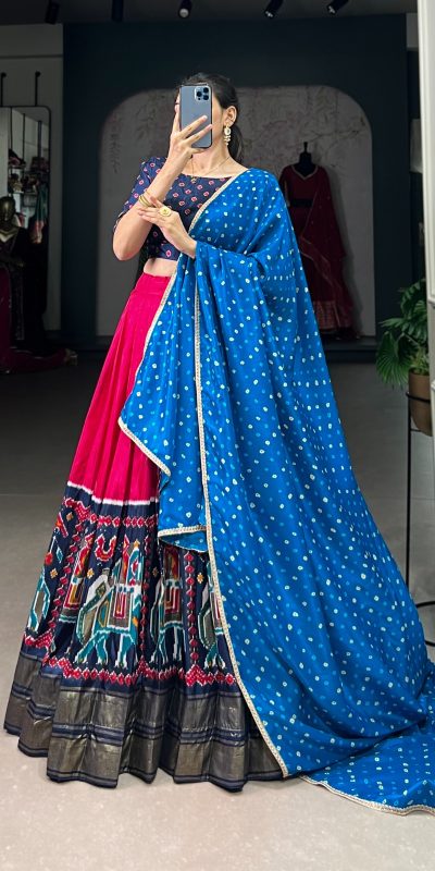 PLNB 1623 Pink Dola Silk Lehenga Choli. erfect for Wedding, Party, Cultural Events, Reception, Bridal Wear – Get it for ₹1999. Delivery 4-6 Working Da | Jump Suits, Salwar suit, Designer Suits, Casual Suits, Creative suits, Palazzo Suits, Party Wear Suits, Patiala Suits, Straight Suits