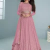 FC 9293 Pink Georgette Salwar Suit with Embroidery Work. Wedding, Party, Festive, Events, Now at just ₹2649. Delivery 4-6 Working Days. Shop now. | Jump Suits, Salwar suit, Designer Suits, Casual Suits, Creative suits, Palazzo Suits, Party Wear Suits, Patiala Suits, Straight Suits