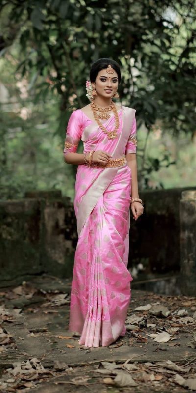 KPR 092 Pink Color Soft Lichi Silk Saree with Lace Work & Lace Border. Get it for ₹1299. Delivery 4-6 Working Days. Shop now. | Sarees, Bollywood Sarees, Creative Sarees, Designer Sarees, Embroidered Sarees, Ethnic Saree, Modern Digital sarees, Party Wear Sarees