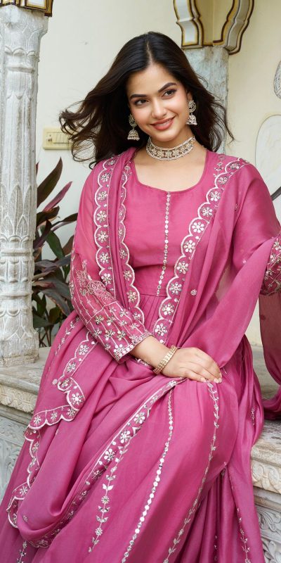 Ram 139 Pink Star Georgette Gown Perfect for Wedding, Party, Family Gatherings, Haldi, Housewarming –. Grab it for ₹1949. Delivery 4-6 Working | Jump Suits, Salwar suit, Designer Suits, Casual Suits, Creative suits, Palazzo Suits, Party Wear Suits, Patiala Suits, Straight Suits