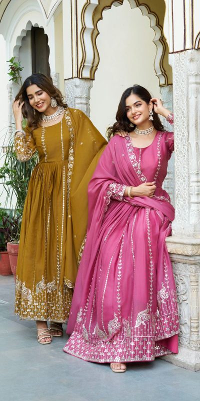 Ram 139 Pink Star Georgette Gown Perfect for Wedding, Party, Family Gatherings, Haldi, Housewarming –. Grab it for ₹1949. Delivery 4-6 Working | Jump Suits, Salwar suit, Designer Suits, Casual Suits, Creative suits, Palazzo Suits, Party Wear Suits, Patiala Suits, Straight Suits