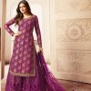 FC L.t 5401 Purple Color Jacquard Silk Georgette Diamond Sharara Suit Wedding, Party, Festive Expected Delivery 4-6 Working Days  @2999/- | Jump Suits, Salwar suit, Designer Suits, Casual Suits, Creative suits, Palazzo Suits, Party Wear Suits, Patiala Suits, Straight Suits