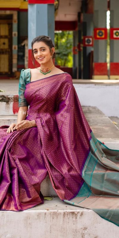 KPR 207 Wine Color Soft Lichi Silk Saree with Lace Work & Lace Border. Get it for ₹1299. Delivery 4-6 Working Days. Shop now. | Sarees, Bollywood Sarees, Creative Sarees, Designer Sarees, Embroidered Sarees, Ethnic Saree, Modern Digital sarees, Party Wear Sarees