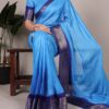 Blue Marsh Mello Zari Work Saree