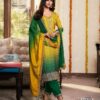 MF 1004 Green Chinoon Silk Salwar Suit with Embroidery Work. Available at ₹1749 only. Delivery 4-6 Working Days. Shop now. | Jump Suits, Tops & Bottoms, Track Suits, Trendy Wear, Salwar suit, Designer Suits, Casual Suits, Creative suits, Palazzo Suits, Party Wear Suits, Patiala Suits, Straight Suits