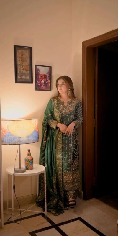 NSR 879 Mahendi Faux Georgette Salwar Suit with Embroidery Work. Available at ₹2399 only. Delivery 4-6 Working Days. Shop now. | Lehenga, Bollywood Lehenga, Creative Lehenga, Designer Lehenga, Embroidered Lehenga, Party Wear Lehenga