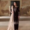 Maroon 9000 Micro Velvet Embroidery Work Lace Salwar Suit
