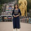 INLI Batu Caves Navy Blue Rayon Kurti Perfect for Wedding, Party, Diwali, Anniversary, Family Gatherings – . Introductory Price ₹1499. Delivery 4-6 Workin | Kurti, Bollywood Kurti, Creative Kurtis, Designer Kurti, Party Wear Kurti, Selfie Kurti